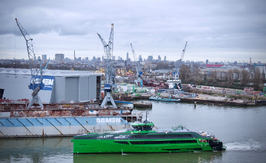 Revolutionary Damen Fast Crew Supplier 7011 begins final commissioning